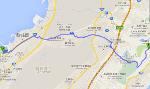 Komplette Wanderroute